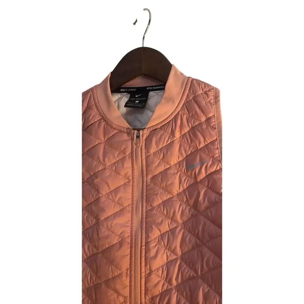 Women’s Nike Aerolayer Running Pink Vest Size Small